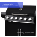 6 Burner Stainless Steel BBQ Propane Gas Grill